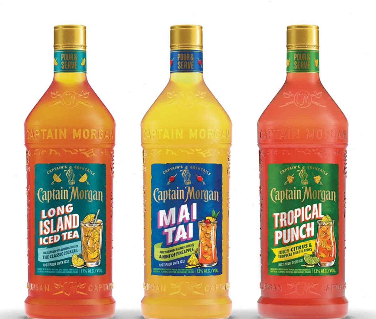Captain Morgan Cocktails
